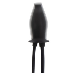 Hidden Desire Plug gonflable Lubinflat Butt 10.5 x 4 cm Noir